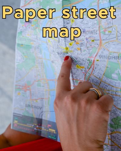 Paper street map2